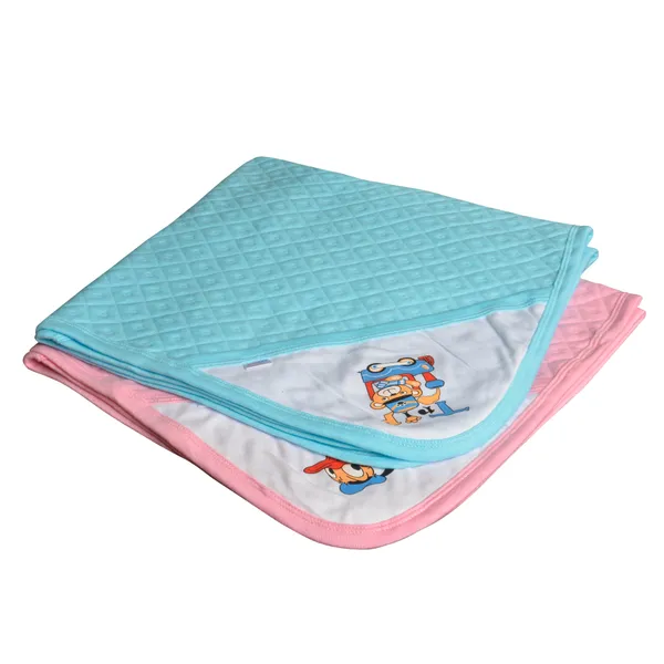 Pack_Of_2_Blue_&_Pink_Ultra_Soft_Cotton_Baby_Hooded_Towel__(28_X_28_Inch)