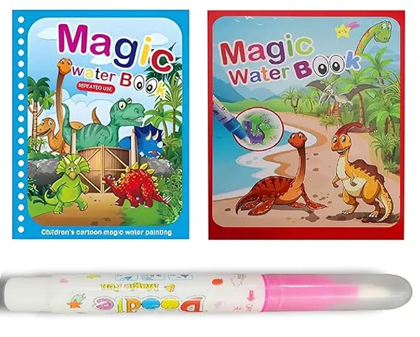 Multicolor_Paper_Water_Colouring_Book_Doodle_With_Magic_Pen_For_Kids_(Pack_Of_2)