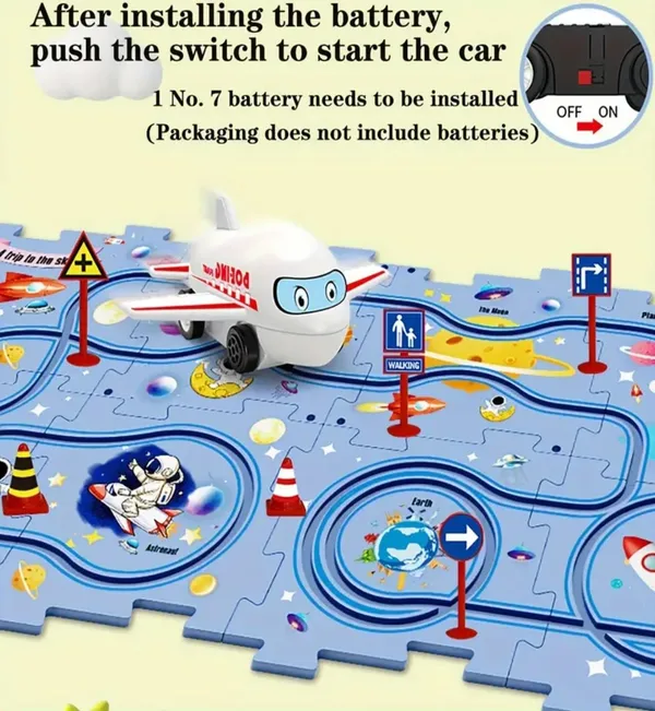 Multicolor_Plastic_Rail_Car_Puzzle_Race_Track_(6_Pc)_For_Kids