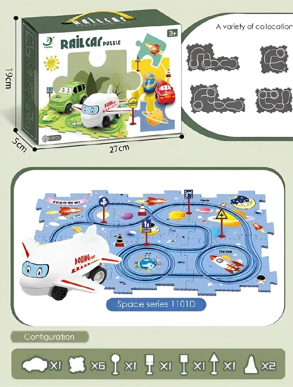 Multicolor_Plastic_Rail_Car_Puzzle_Race_Track_(6_Pc)_For_Kids