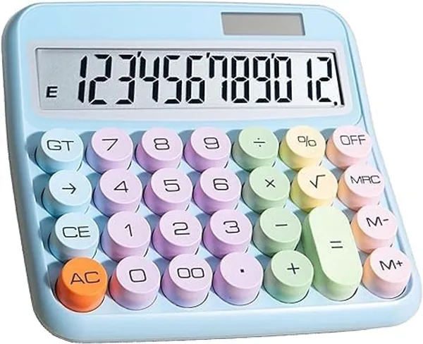 Multicolor_Plastic_12_Digit_Large_Lcd_Display_And_Big_Round_Buttons_Candy-Colored_Electronic_Calculator_For_Kids