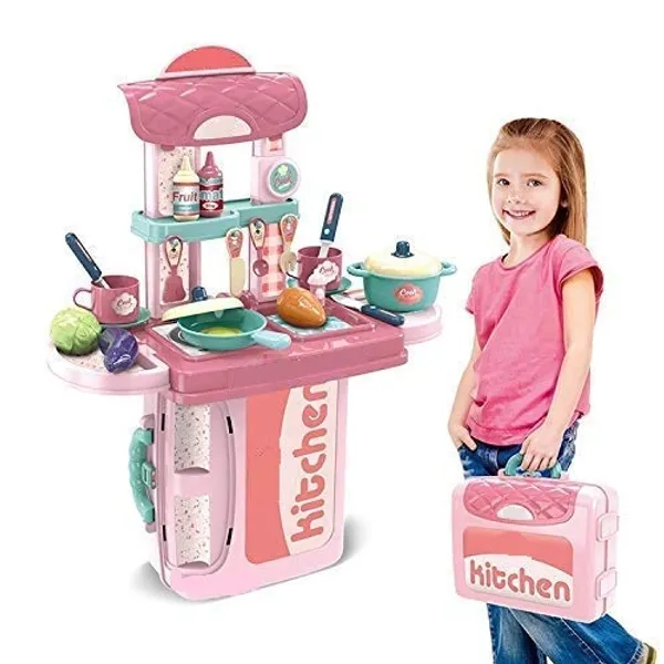 Multicolor_Plastic_3_In_1_Portable_Pretend_Food_Party_Role_Cooking_Kitchen_Play_Set_For_Kids