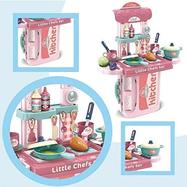 Multicolor_Plastic_3_In_1_Portable_Pretend_Food_Party_Role_Cooking_Kitchen_Play_Set_For_Kids