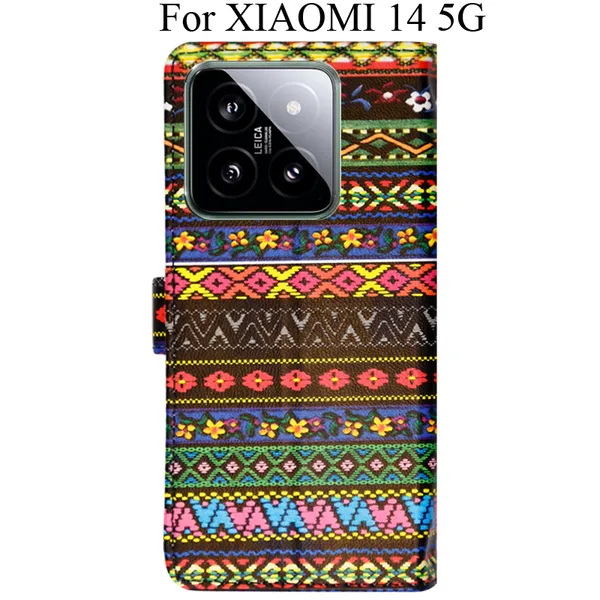 Multicolor_Premium_Flip_Cover_For_Xiaomi_14_5G