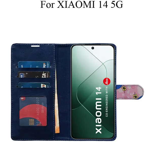 Pink_Premium_Flip_Cover_For_Xiaomi_14_5G