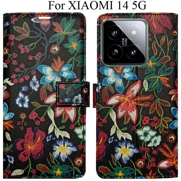 Multicolor_Premium_Flip_Cover_For_Xiaomi_14_5G