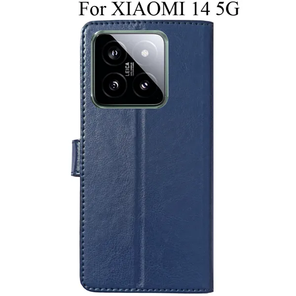 Black_Premium_Flip_Cover_For_Xiaomi_14_5G