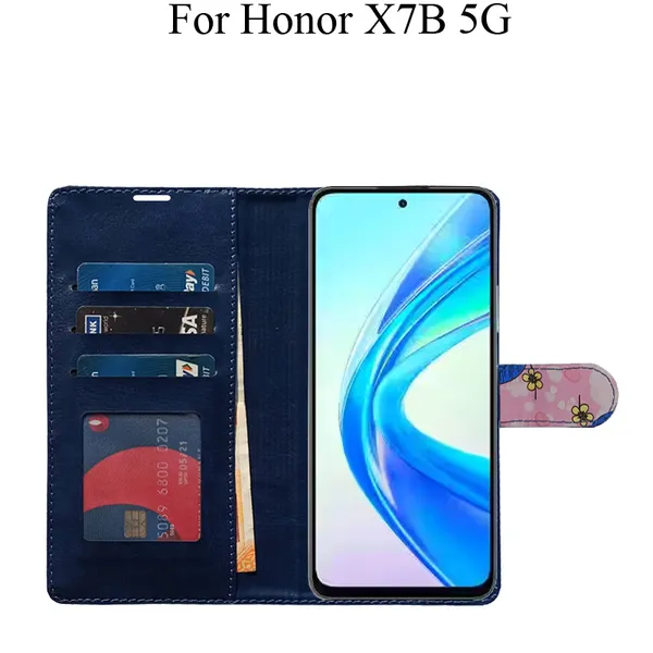 Pink_Premium_Flip_Cover_For_Honor_X7B_5G