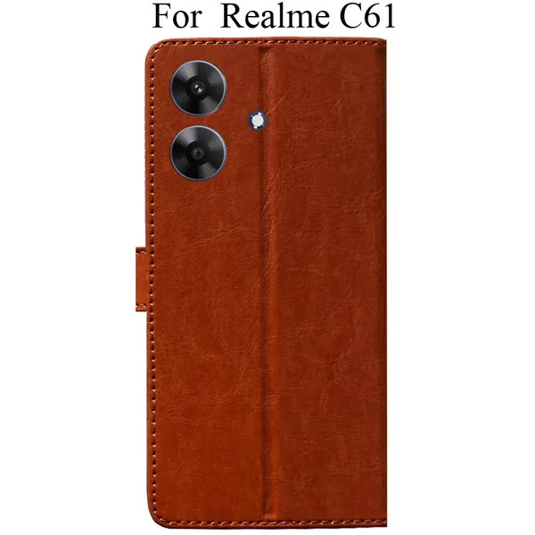 Orange_Premium_Flip_Cover_For_Realme_C61,_Realme_C61_4G