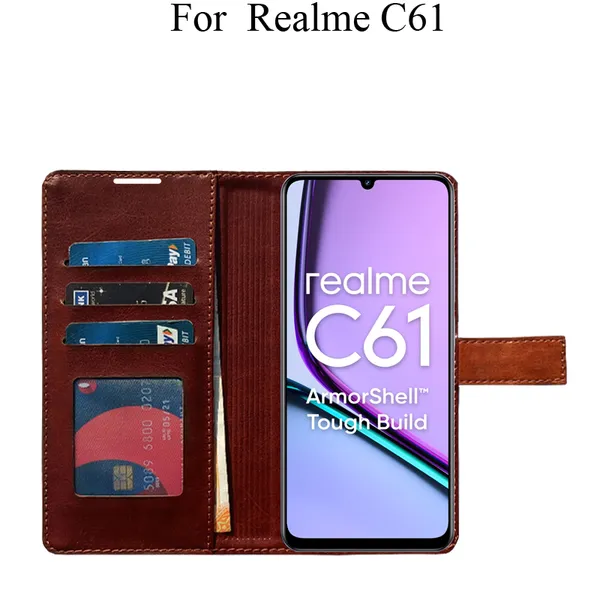 Orange_Premium_Flip_Cover_For_Realme_C61,_Realme_C61_4G