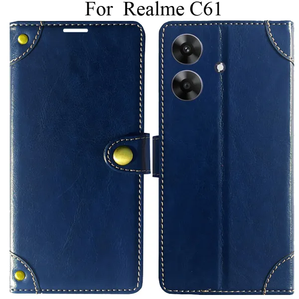 Blue_Premium_Flip_Cover_For_Realme_C61,_Realme_C61_4G