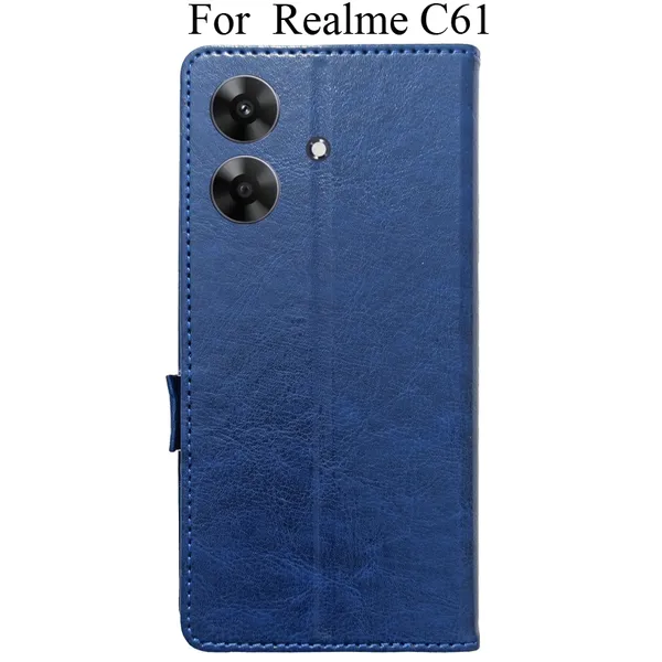 Blue_Premium_Flip_Cover_For_Realme_C61,_Realme_C61_4G