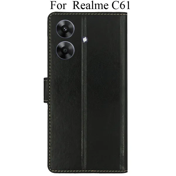 Black_Premium_Flip_Cover_For_Realme_C61,_Realme_C61_4G