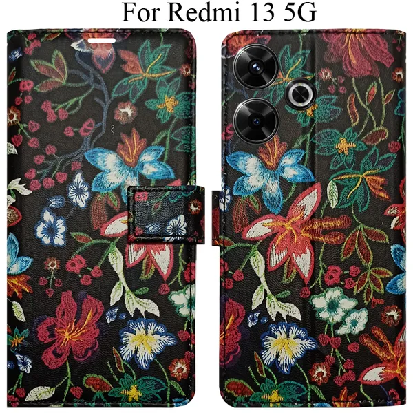 Multicolor_Premium_Flip_Cover_For_Redmi_13_5G