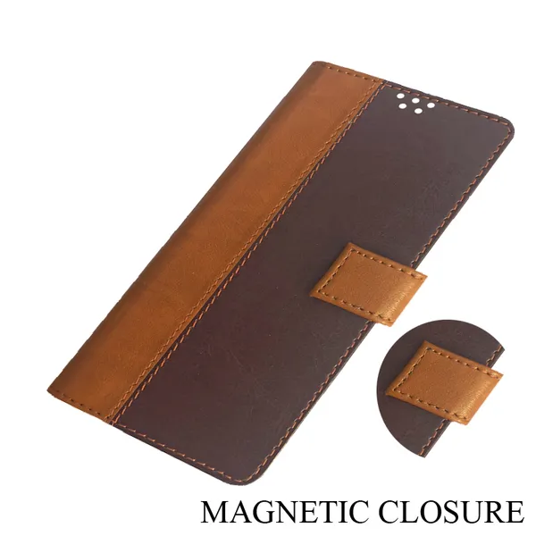 Brown_Premium_Flip_Cover_For_Redmi_13_5G