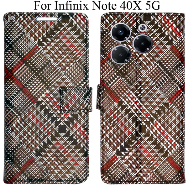 Red_Premium_Flip_Cover_For_Infinix_Note_40X_5G