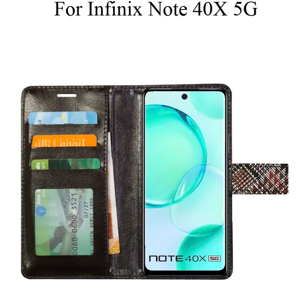 Red_Premium_Flip_Cover_For_Infinix_Note_40X_5G