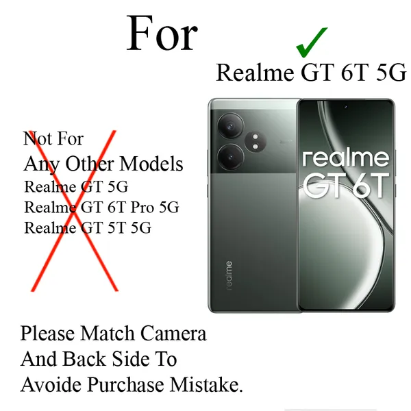 Brown_Premium_Flip_Cover_For_Realme_Gt_6T_5G