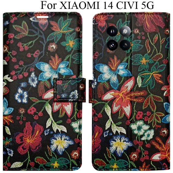 Multicolor_Premium_Flip_Cover_For_Xiaomi_14_Civi_5G