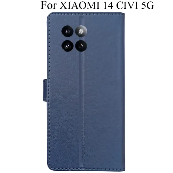 Blue_Premium_Flip_Cover_For_Xiaomi_14_Civi_5G