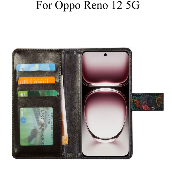 Multicolor_Premium_Flip_Cover_For_Oppo_Reno_12_5G