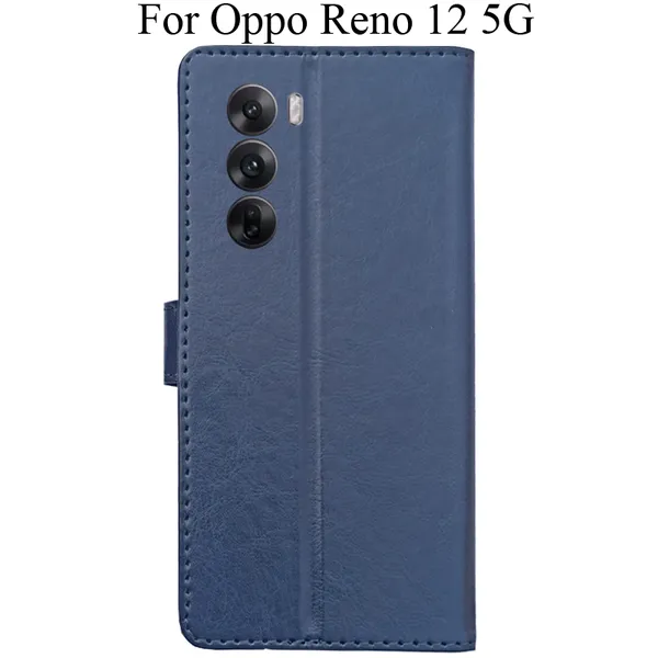 Blue_Premium_Flip_Cover_For_Oppo_Reno_12_5G