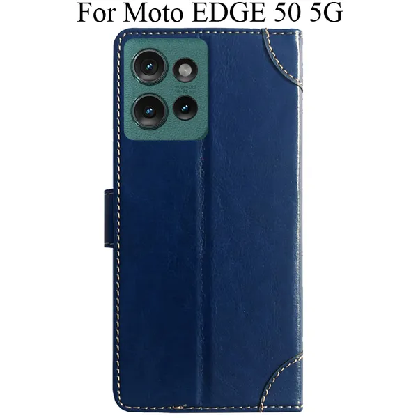 Blue_Premium_Flip_Cover_For_Moto_Edge_50_5G