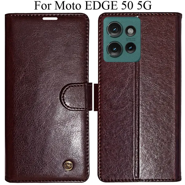 Beige_Premium_Flip_Cover_For_Moto_Edge_50_5G