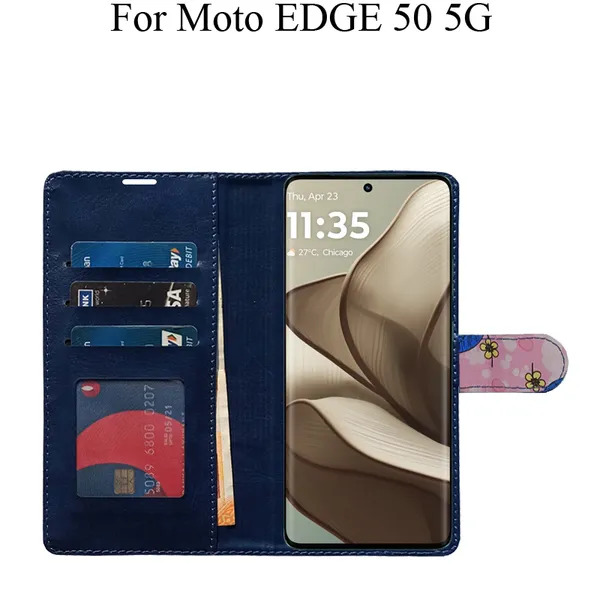 Pink_Premium_Flip_Cover_For_Moto_Edge_50_5G