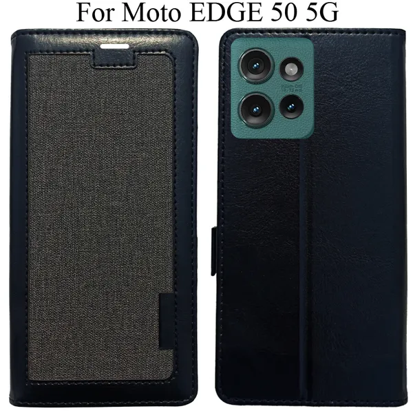 Black_Premium_Flip_Cover_For_Moto_Edge_50_5G