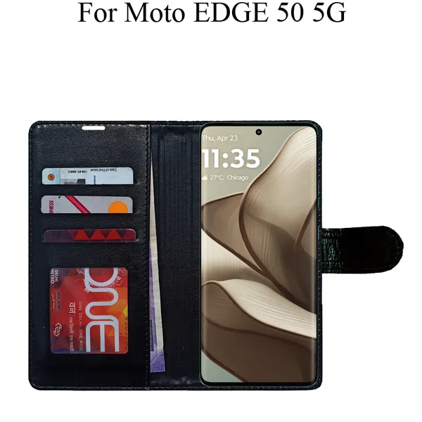 Black_Premium_Flip_Cover_For_Moto_Edge_50_5G