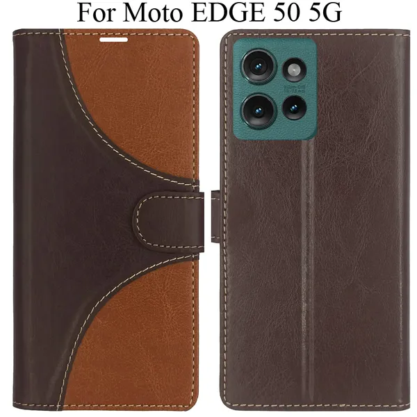 Brown_Premium_Flip_Cover_For_Moto_Edge_50_5G