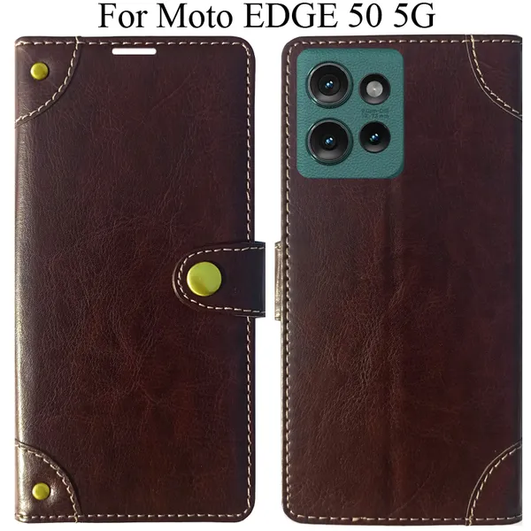 Beige_Premium_Flip_Cover_For_Moto_Edge_50_5G