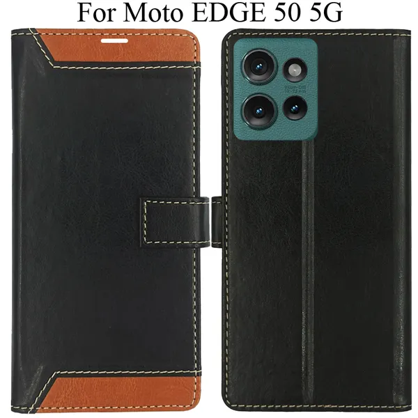 Brown_Premium_Flip_Cover_For_Moto_Edge_50_5G