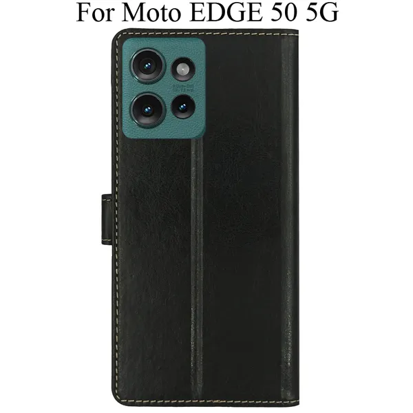 Brown_Premium_Flip_Cover_For_Moto_Edge_50_5G