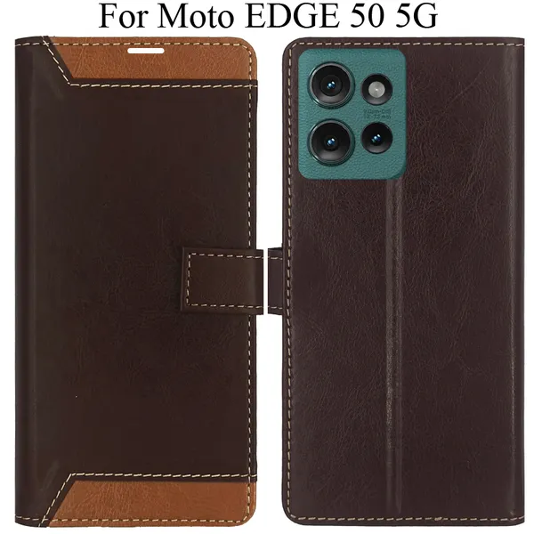 Brown_Premium_Flip_Cover_For_Moto_Edge_50_5G