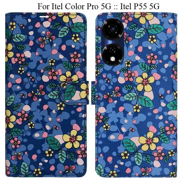 Blue_Premium_Flip_Cover_For_Itel_Color_Pro_5G_::_Itel_P55_5G