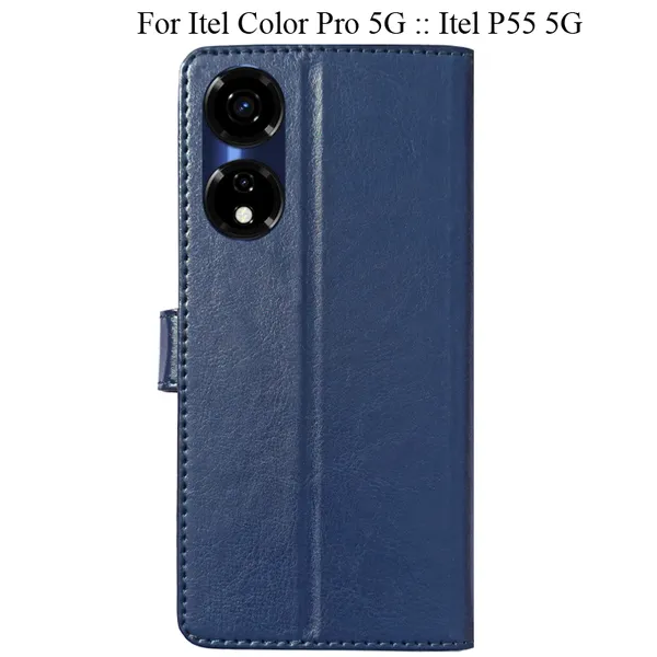 Black_Premium_Flip_Cover_For_Itel_Color_Pro_5G_::_Itel_P55_5G