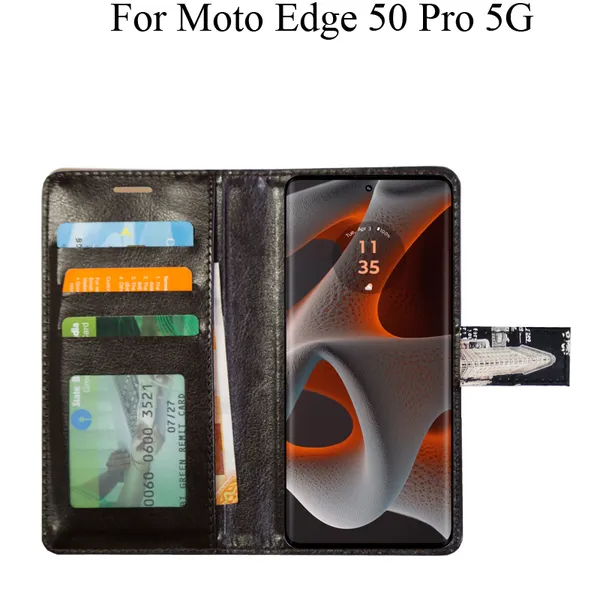 Black_Premium_Flip_Cover_For_Moto_Edge_50_Pro_5G