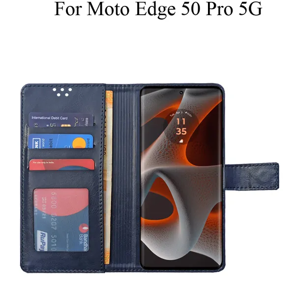 Black_Premium_Flip_Cover_For_Moto_Edge_50_Pro_5G