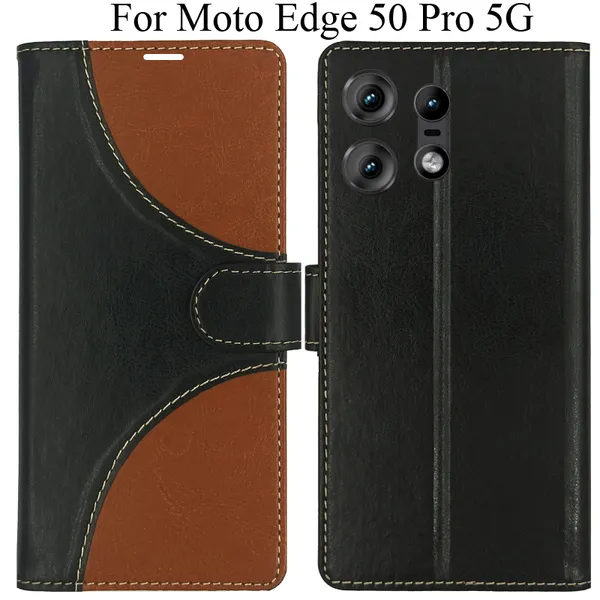 Black_Premium_Flip_Cover_For_Moto_Edge_50_Pro_5G