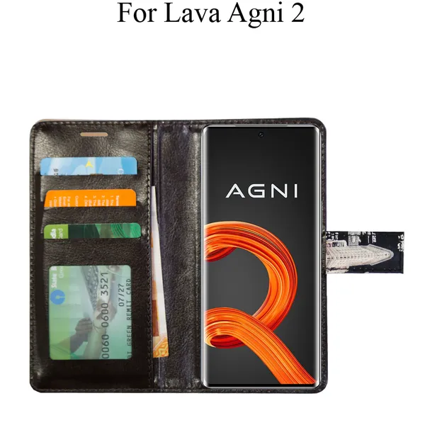 Black_Premium_Flip_Cover_For_Lava_Agni_2_5G