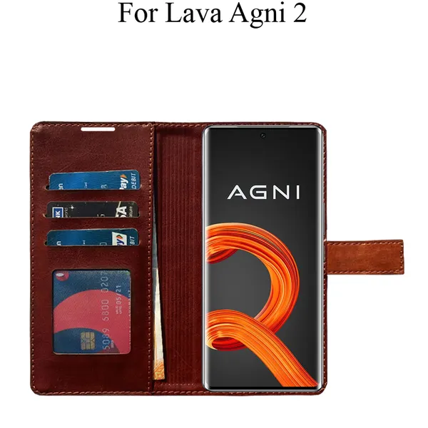 Orange_Premium_Flip_Cover_For_Lava_Agni_2_5G