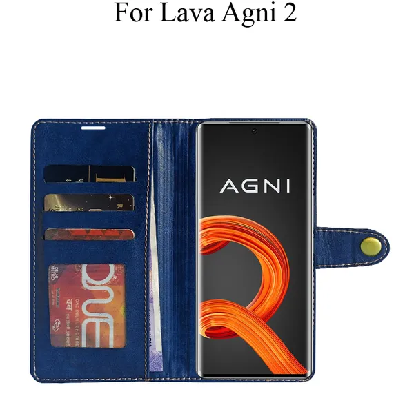 Blue_Premium_Flip_Cover_For_Lava_Agni_2_5G