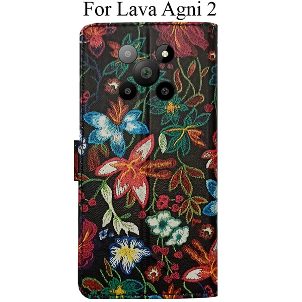 Multicolor_Premium_Flip_Cover_For_Lava_Agni_2_5G