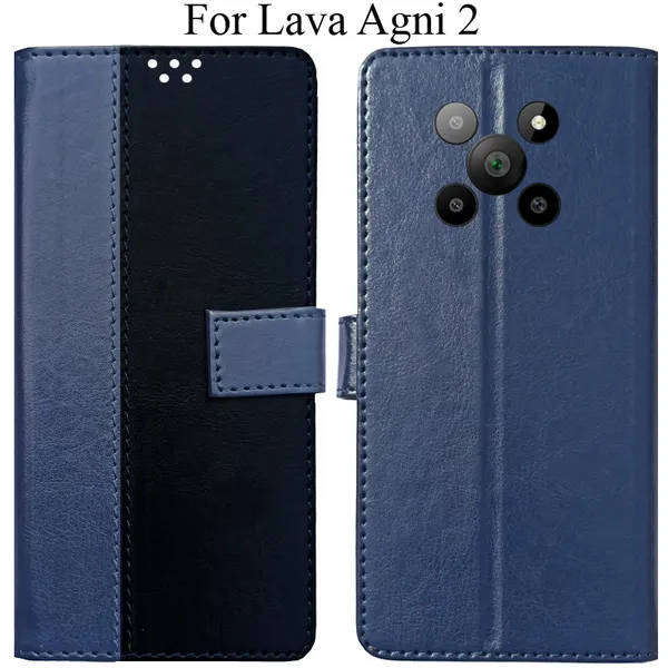 Black_Premium_Flip_Cover_For_Lava_Agni_2_5G