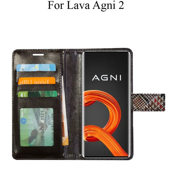 Red_Premium_Flip_Cover_For_Lava_Agni_2_5G