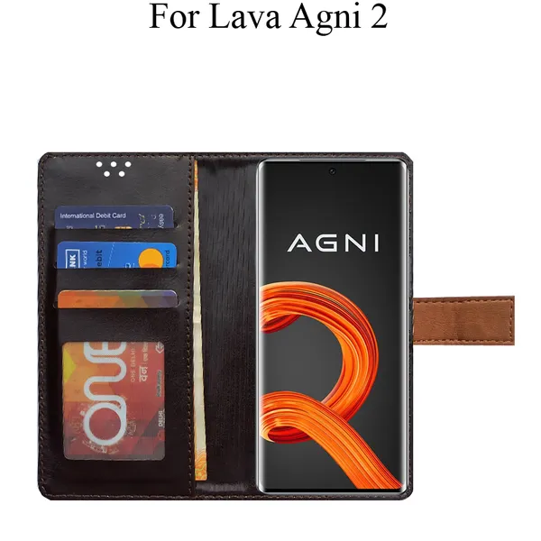 Brown_Premium_Flip_Cover_For_Lava_Agni_2_5G