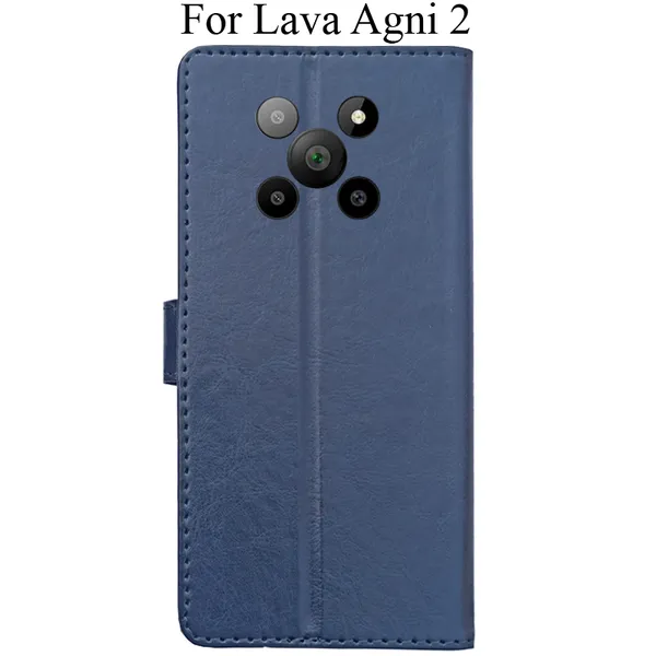 Blue_Premium_Flip_Cover_For_Lava_Agni_2_5G