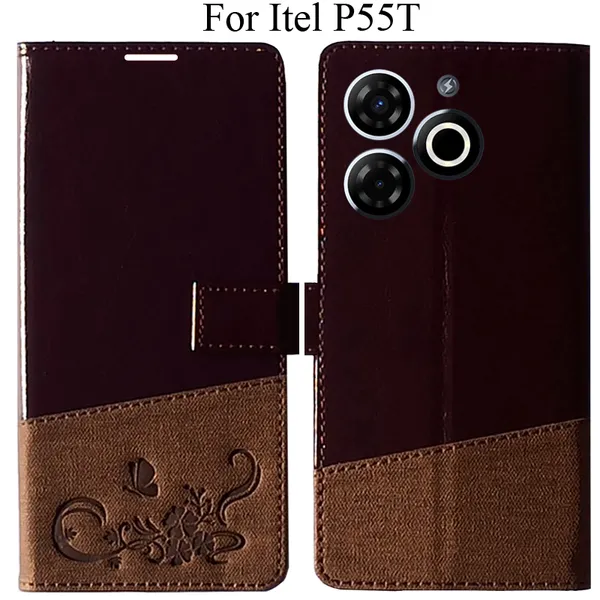 Multicolor_Premium_Flip_Cover_For_Itel_P55T